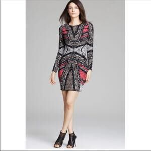 Diane von Furstenberg Kenya Long Sleeve Dress